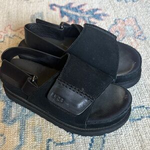 UGG Black Women's Sandals